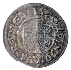1520K-A Denár Ag II. Lajos (0,53g) T:1- ... 