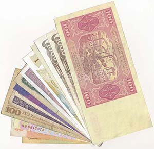 32db-os vegyes külföldi bankjegy tétel, ... 