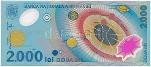 Románia 1999. 2000L Napfogyatkozás T:I ... 