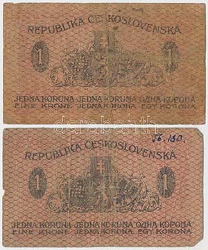 Csehszlovákia 1919. 1K ... 