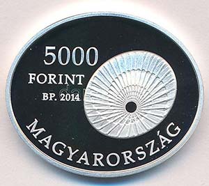 2014. 5000Ft Ag Bárány Róbert Nobel-díj ... 