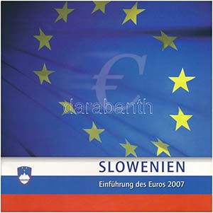 Szlovénia 2007. 1c-2EUR ... 