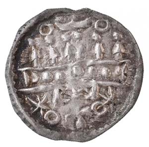 1172-1196. Denar Ag III. Béla (0,23g) ... 