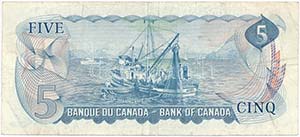 Kanada 1972. 5$ T:III Canada 1972. 5 Dollars ... 