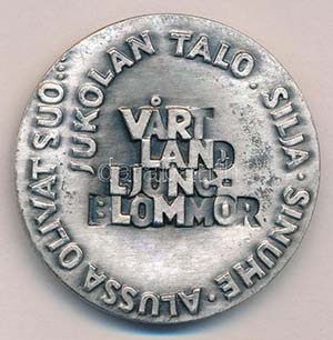 Finnország 1972. Väinö Linna peremén ... 
