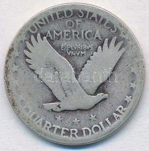Amerikai Egyesült Államok ~1917S-1930S 25c ... 