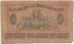 Csehszlovákia 1919. 1K ... 
