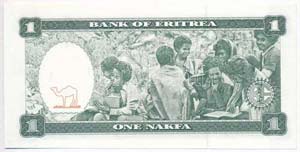 Eritrea 1997. 1N T:I-
Eritrea 1997. 1 Nakfa ... 