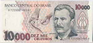 Brazília 1993. 10.000C ... 