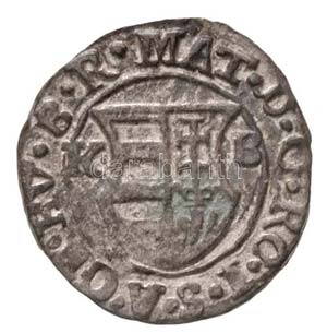 1618K-B Denár Ag II. Mátyás (0,69g) ... 
