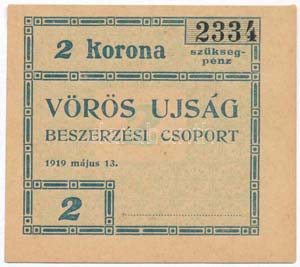 Budapest 1919. 2K ... 