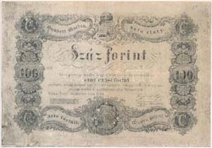 1848. 100Ft Kossuth ... 