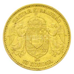 1892KB 10K Au Ferenc József (3,38g/0.900) ... 