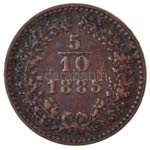 Ausztria 1885. 5/10kr Cu T:2,2-
Austria ... 