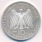Németország 1993F 10M Ag 1000 éves ... 