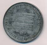 1861. Országgyűlési Emlék fém ... 