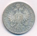 Ausztria 1859A 1Fl Ag Ferenc József T:1- ... 