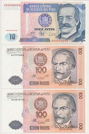 Peru 1987-1988. 100I ... 