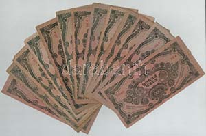 1945. 1000P (18x) legtöbb MNB bélyeggel ... 