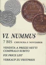 Olaszország 2017. VL Nummus - E-Live ... 