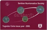 Szerbia 2000. 50p-5D (4xklf) forgalmi sor ... 