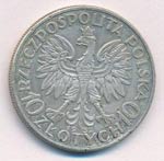Lengyelország 1932. 10Zl Ag London T:2,2- ... 