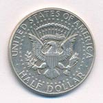Amerikai Egyesült Államok 1964 1/2$ Ag ... 