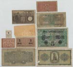 10db-os vegyes külföldi bankjegy tétel ... 