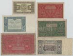 Lengyelország 1919-1936. 6db klf bankjegy ... 