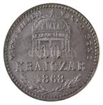 1868KB 10kr Ag Magyar Királyi Váltó ... 