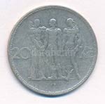 Csehszlovákia 1934. 20K ... 