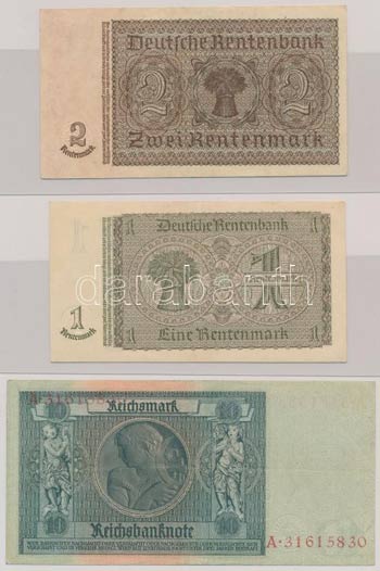 Német Harmadik Birodalom 1929. 10M + 20M + ... 