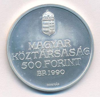 1990. 500Ft Ag Kölcsey Ferenc T:BU 
Adamo ... 