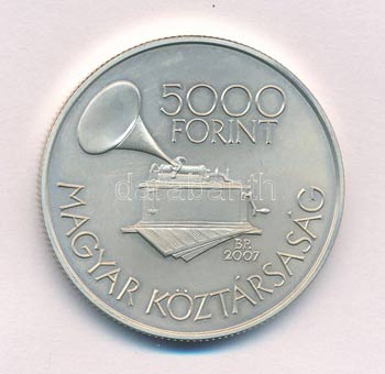 2007. 5000Ft Ag Kodály Zoltán  ... 