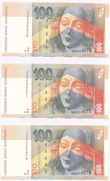 Szlovákia 2001. 100K ... 