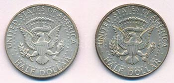 Amerikai Egyesült Államok 1967-1968D 1/2$ ... 