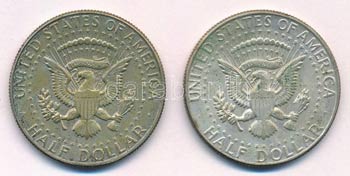 Amerikai Egyesült Államok 1965-1966. 1/2$ ... 