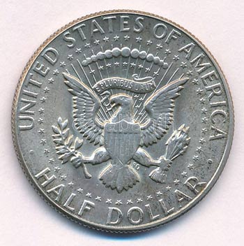 Amerikai Egyesült Államok 1969D 1/2$ Ag ... 