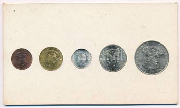 Fülöp-szigetek 1963-1966. 1c-50c (5xklf) ... 