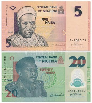 Nigéria 2006. 5N + 20N ... 