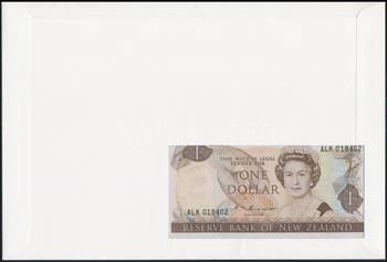 Új-Zéland 1985-1989. 1$ borítékban, ... 
