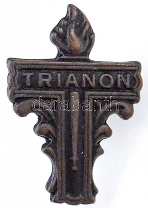 ~1990. Trianon Br jelvény (30,5x21mm) T:2