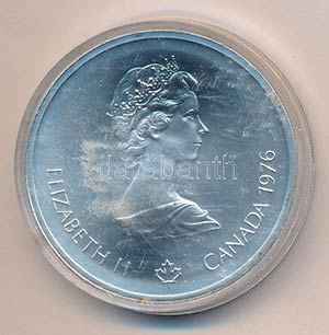 Kanada 1976. 10$ Ag Montreali olimpia - ... 