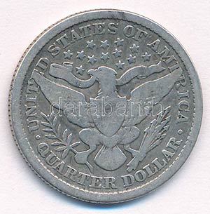 Amerikai Egyesült Államok 1855. 25c Ag ... 