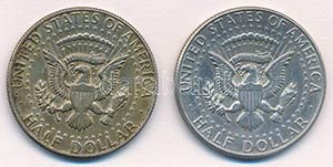 Amerikai Egyesült Államok 1965-1968D 1/2$ ... 