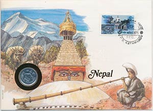 Nepál 1975. 5p, ... 