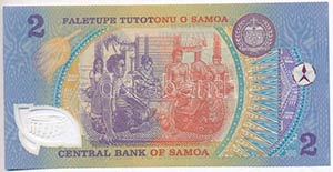 Szamoa 1990. 2T T:I
Samoa 1990. 2 Tala C:UNC