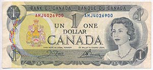 Kanada 1973. 1$ ... 