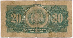 Bolívia 1928. 20B T:III-
Bolivia 1928. 20 ... 