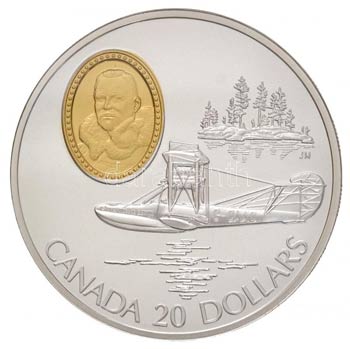 Kanada 1992. 20$ Ag ... 